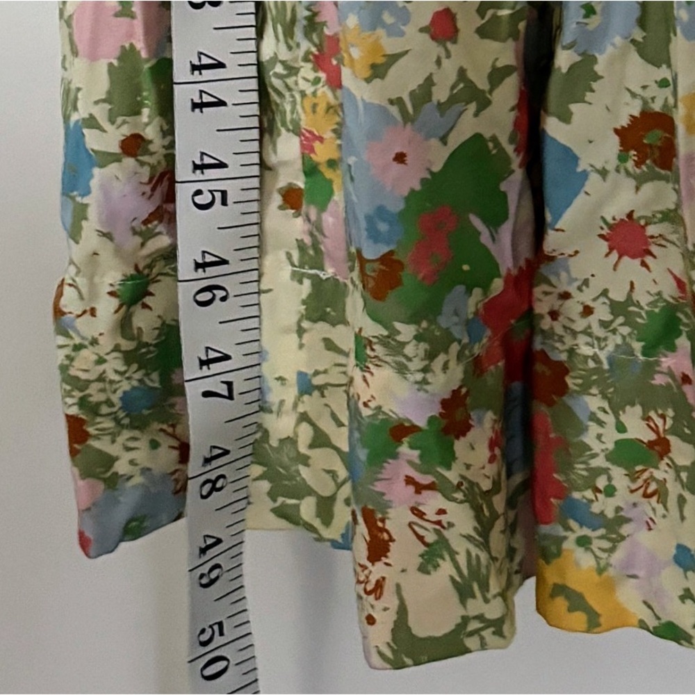 Hermoza x Julia Berolzheimer Colleen Cinched Tiered Bloom Dress S - Picture 5 of 11